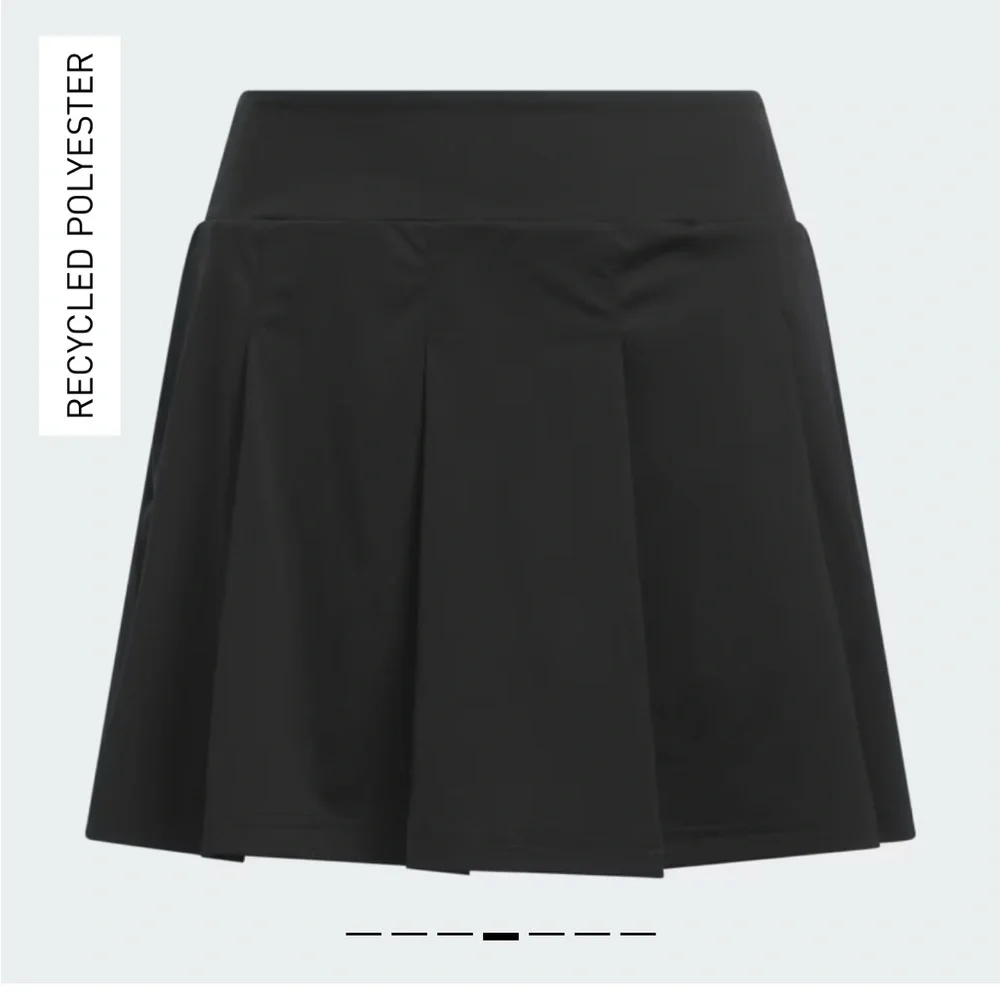 adidas Black Tour Pleated tennis  Skort. Sz XXL NWT - Picture 3 of 11